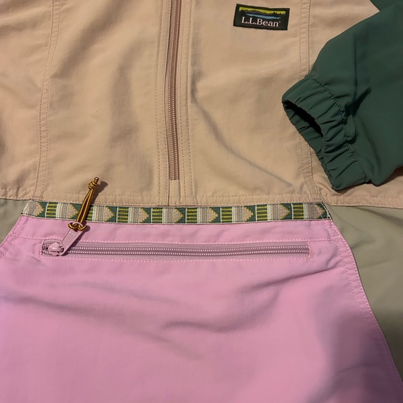 L.L. Bean anorak jacket wind breaker size small - Picture 2 of 5
